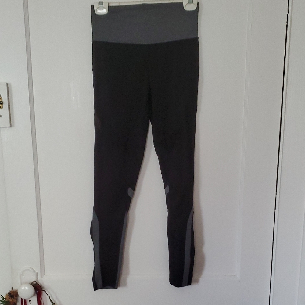 Black and Gray Leggings